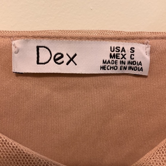 Dex - Blush Pink Beaded Romperββ - Picture 2 of 4